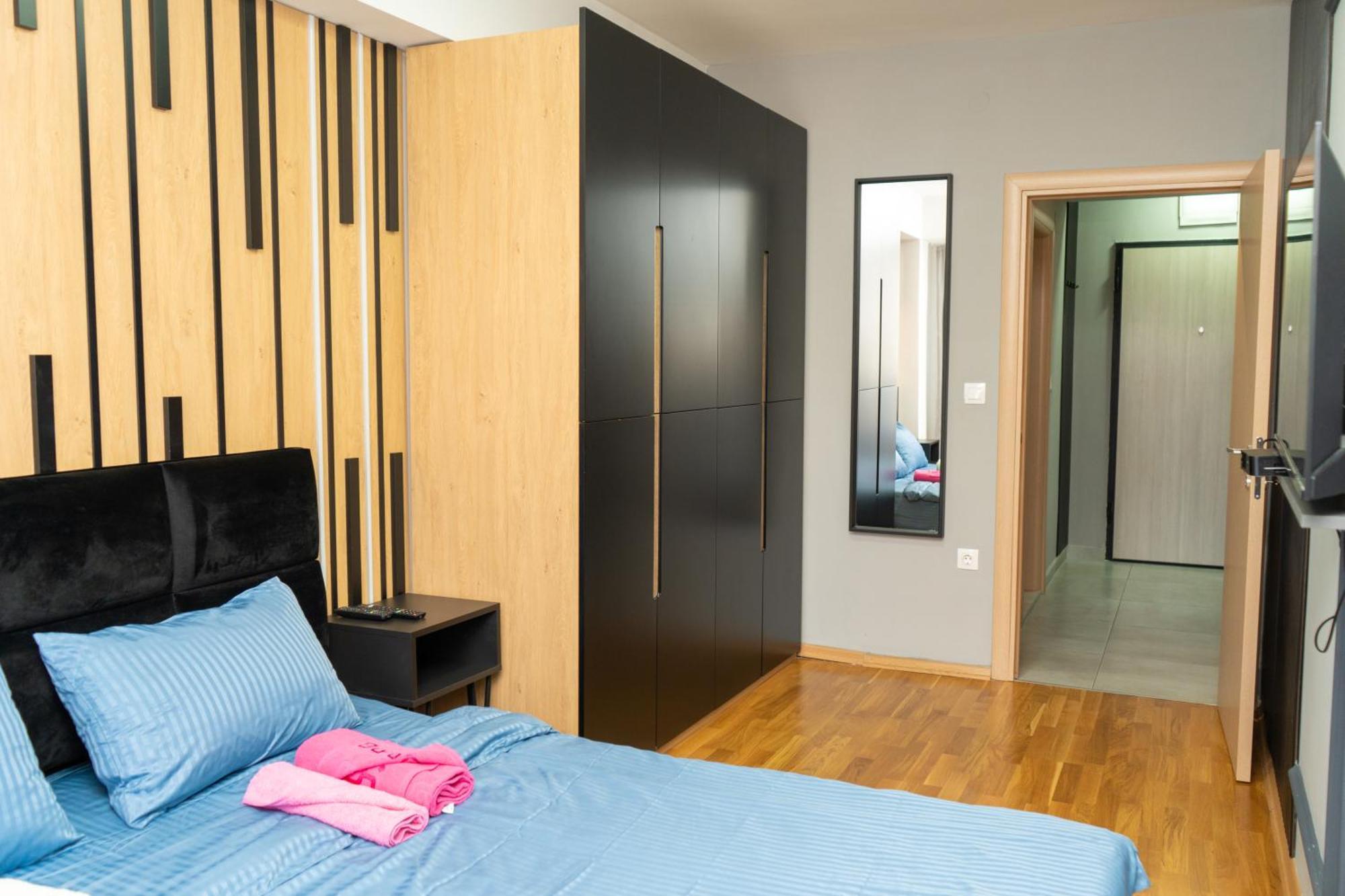 Unity Luxury Apartment - Skopje Bagian luar foto