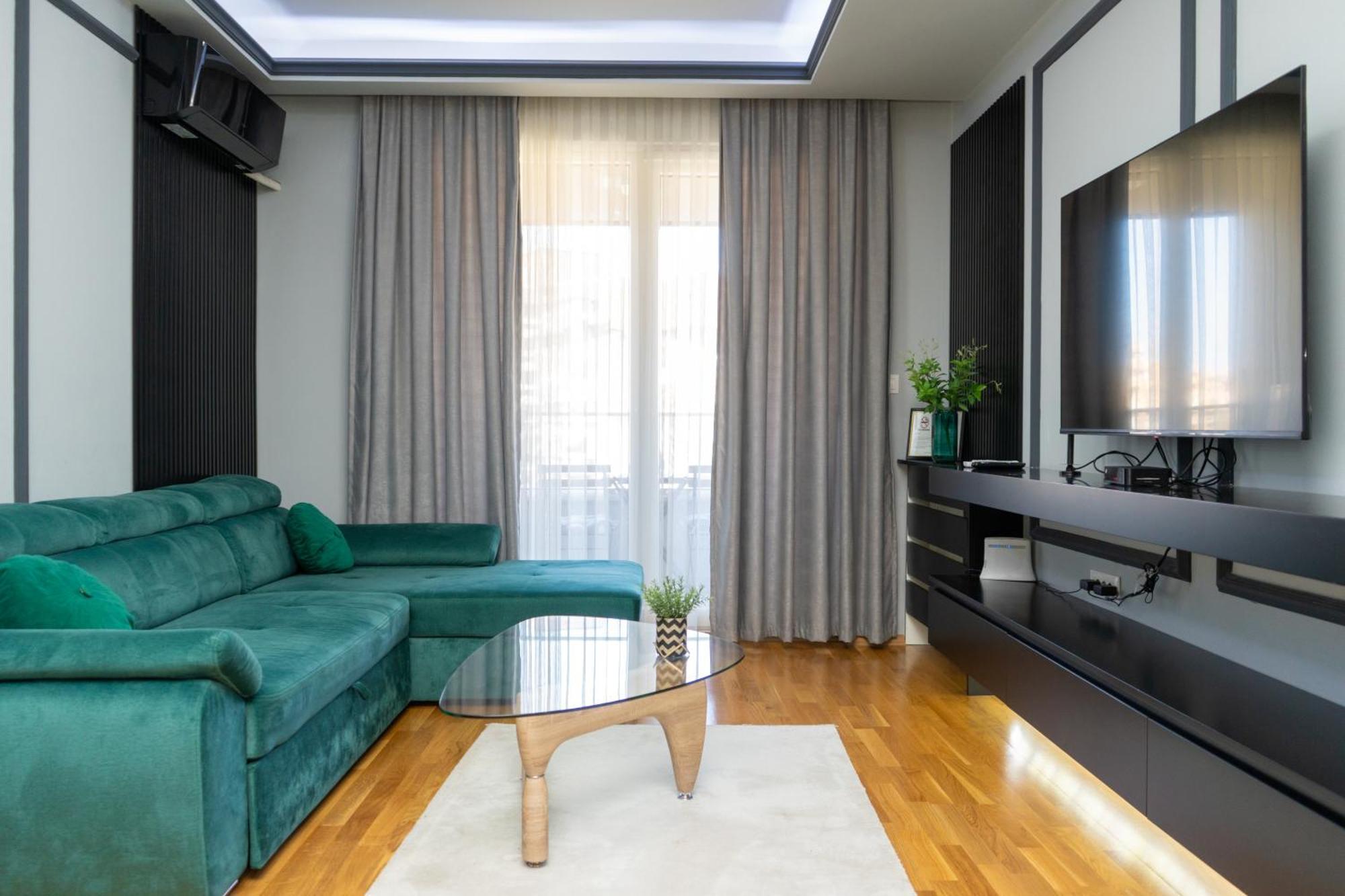 Unity Luxury Apartment - Skopje Bagian luar foto